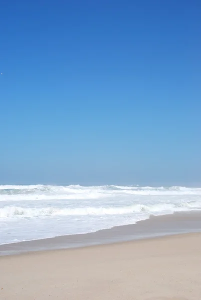 Krásná pláž praia del rey — Stock fotografie