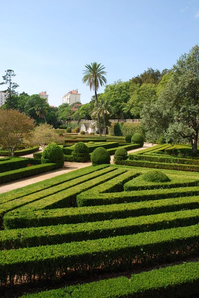Enchanted Ajuda garden in Lisbon, Portugal — Stock Photo, Image