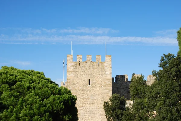 Castillo de Sao Jorge en Lisboa, Portugal —  Fotos de Stock