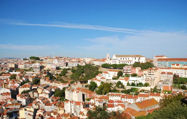 Gród w Lizbonie w Portugalii — Zdjęcie stockowe
