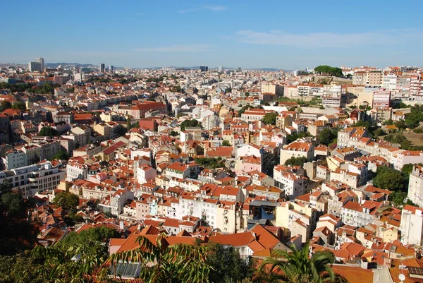 Stadtbild von Lissabon auf portugal — Stockfoto