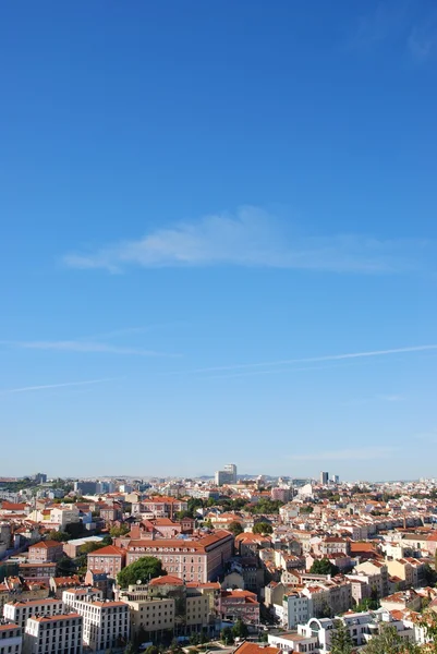 Stadtbild von Lissabon auf portugal — Stockfoto