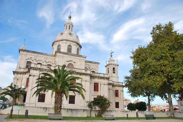 Церковь памяти в Ажуде, Лиссабон — стоковое фото