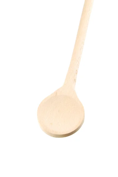 Colher (utensílio de cozinha de madeira ) — Fotografia de Stock