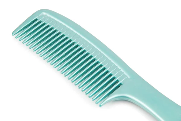 Peigne de brosse à cheveux en plastique — Photo