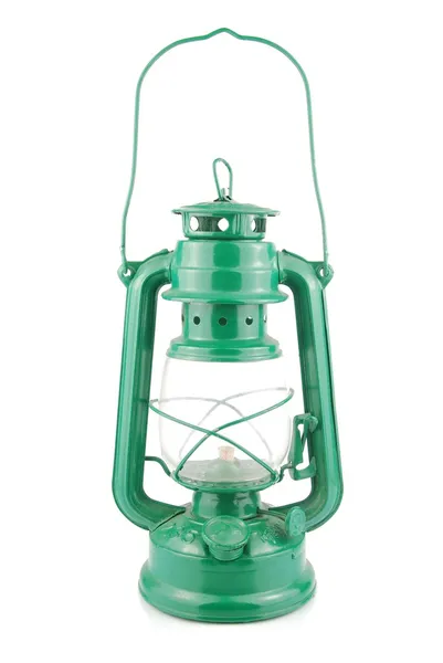 Antica lampada al cherosene — Foto Stock