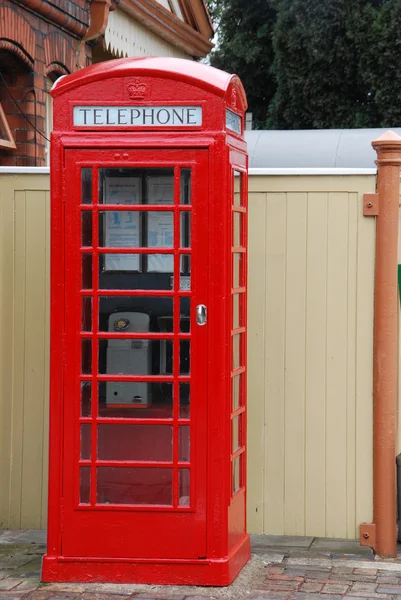 Britse Phone booth — Stockfoto
