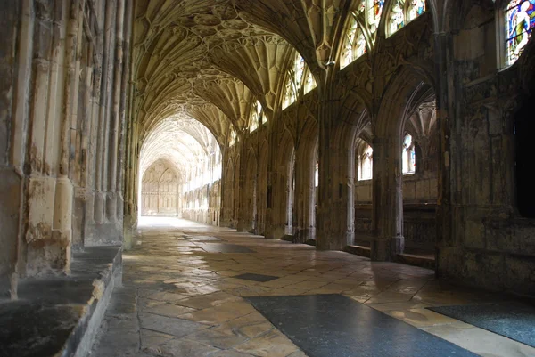 The Cloister in Gloucester Cathedral — Stock Photo, Image