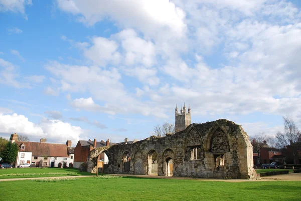 St Oswald's Priory ruiner i Gloucester — Stockfoto