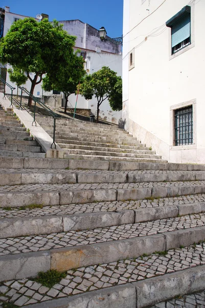 Escalier Sao Miguel à Lisbonne — Photo