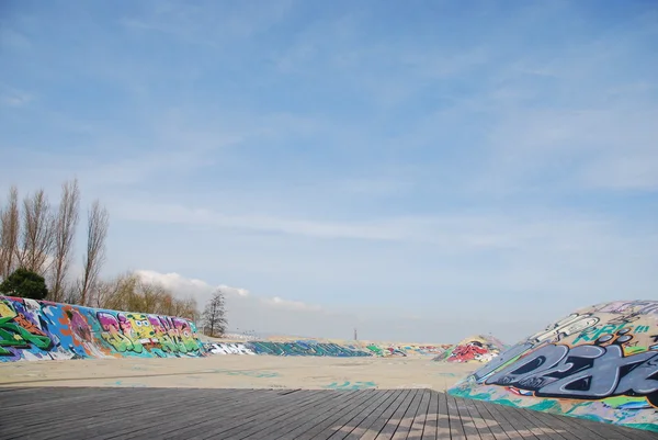 스케이트 공원 — 스톡 사진