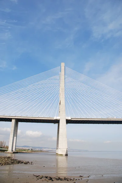 Vasco da Gama Bridge in Lisbon, Portugal — Stock Photo, Image
