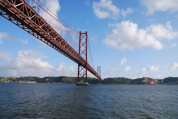 Ponte del 25 aprile a Lisbona, Portogallo — Foto Stock