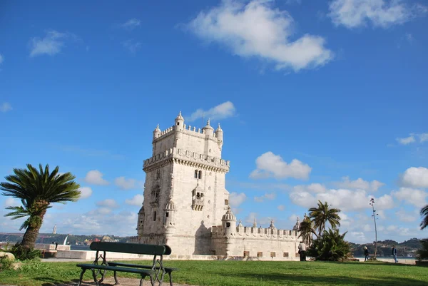 Torre de Belém em Lisboa, Portugal — Fotografia de Stock