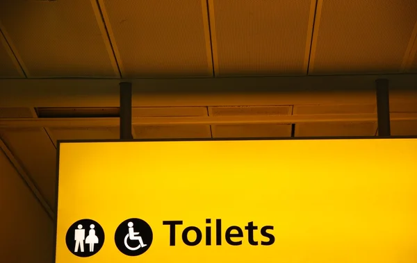 Toilets sign — Stock Photo, Image