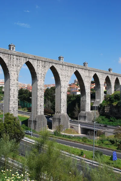Aqueduc à Lisbonne — Photo