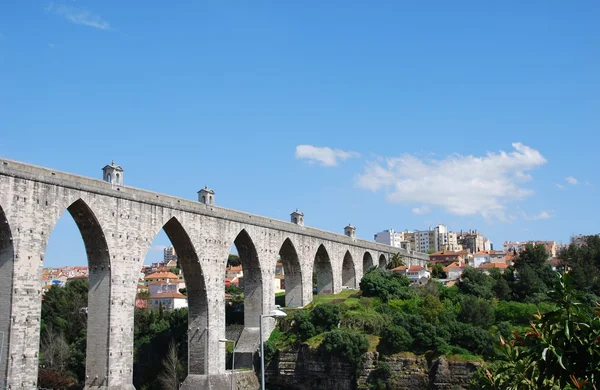 Aqueduct in Lisbon — Stock Photo, Image