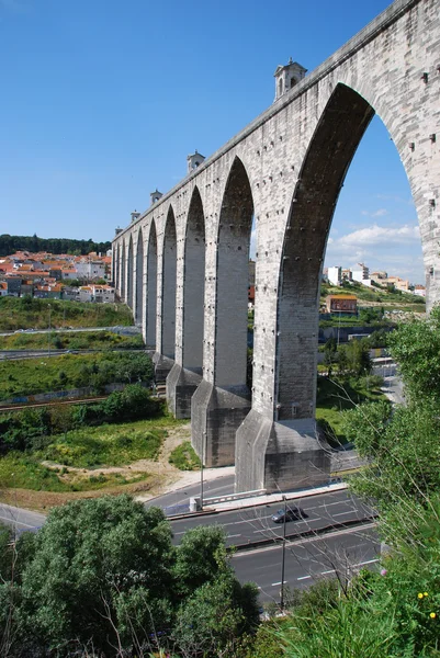 Akvadukt v Lisabonu — Stock fotografie
