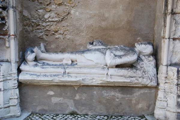 stock image Manueline tomb in Lisbon, Portugal