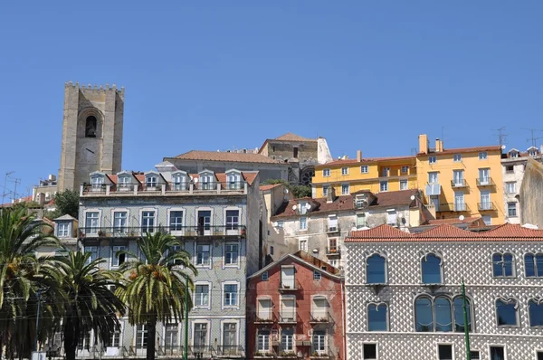 Lizbona gród Katedra se — Zdjęcie stockowe