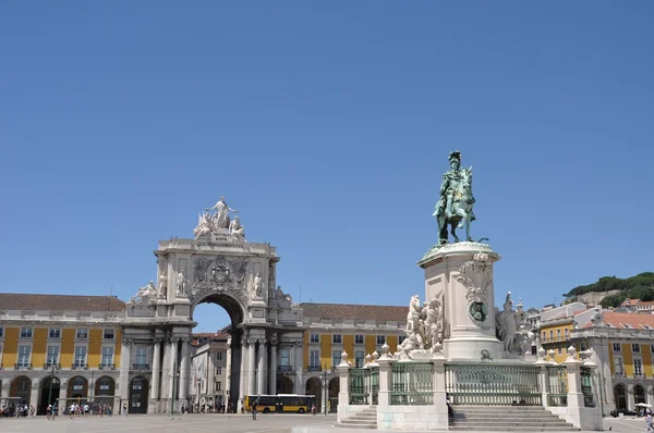 Praça do Comércio em Lisboa — Fotografia de Stock