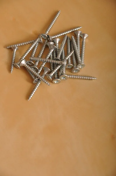 Metal screws — Stock Photo, Image
