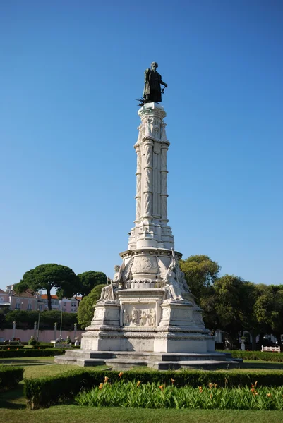 Estatua de Vasco da Gama en Lisboa — Foto de Stock