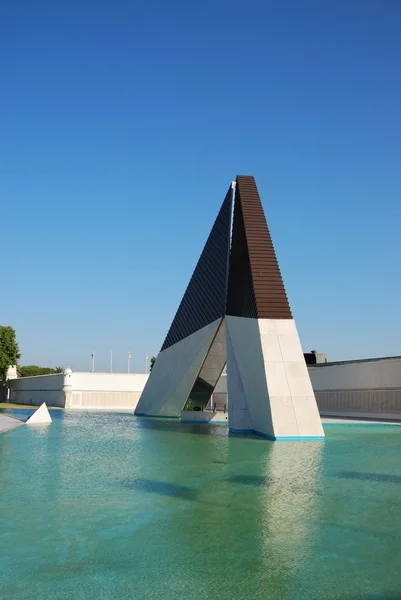 Ultramar memorial mijlpaal in Lissabon — Stockfoto