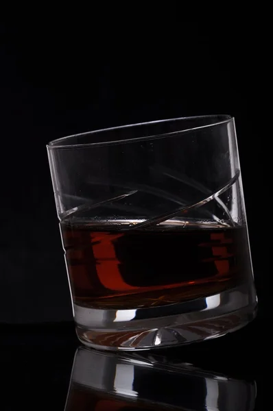 ウィスキーのガラス — ストック写真