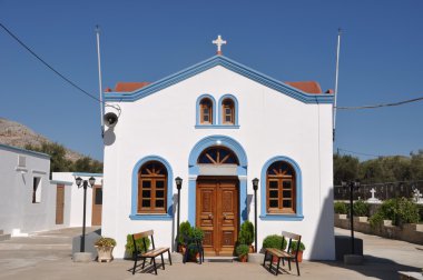 Greek church clipart