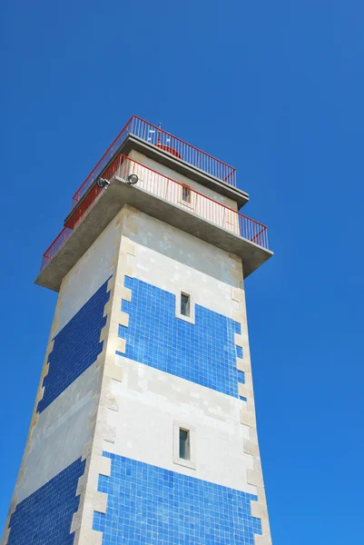 Leuchtturmarchitektur in cascais, portugal — Stockfoto