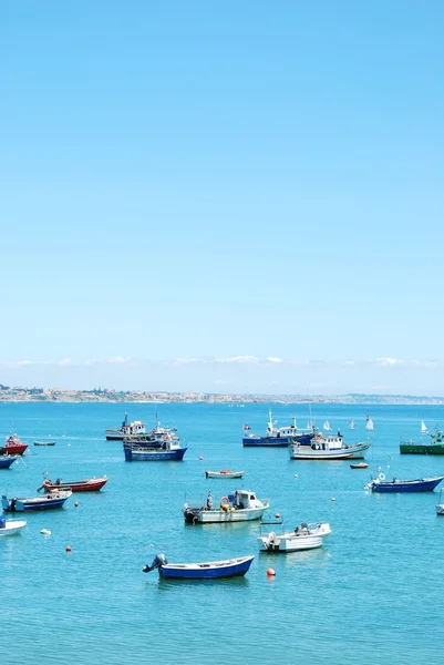 Cascais, Portekiz limanda tekne — Stok fotoğraf