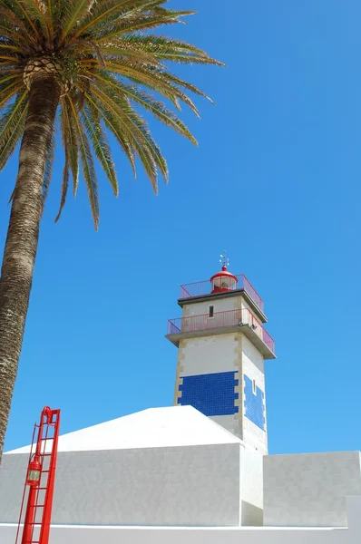 在卡斯卡伊斯，葡萄牙的灯塔 — 图库照片