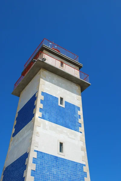 在卡斯卡伊斯，葡萄牙的灯塔建筑 — 图库照片