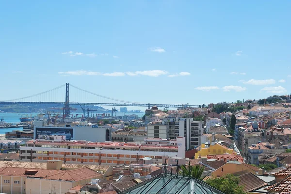 Vue sur la ville de Lisbonne, Portugal — Photo