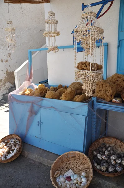 stock image Greek shop