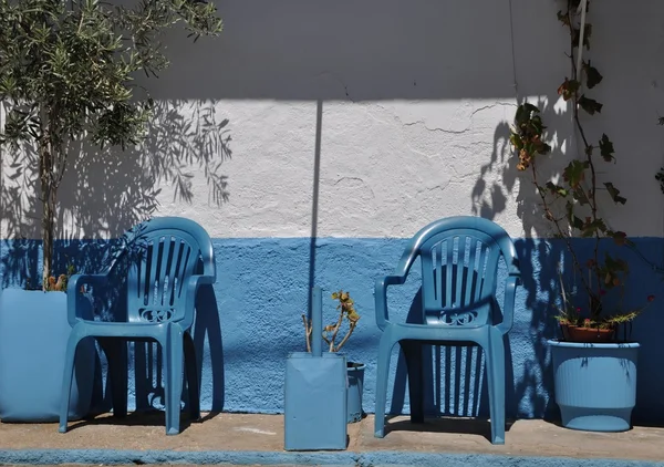 ギリシャの椅子 — ストック写真