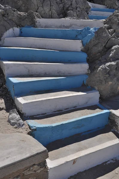 Yunanistan merdiven — Stok fotoğraf