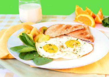 Breakfast eggs clipart