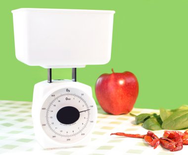 Food scale clipart