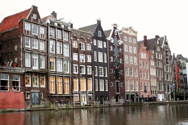 Amsterdam-Häuser — Stockfoto