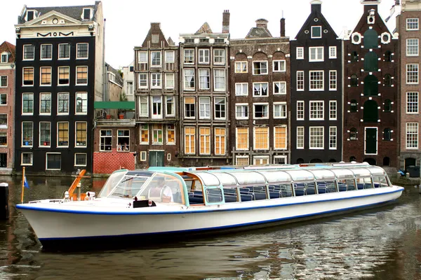 Amsterdam tourism — Stock Photo, Image