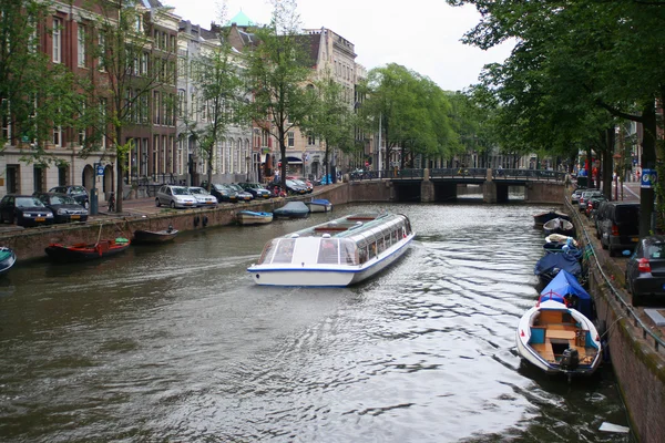 Amsterdam tourismus — Stockfoto