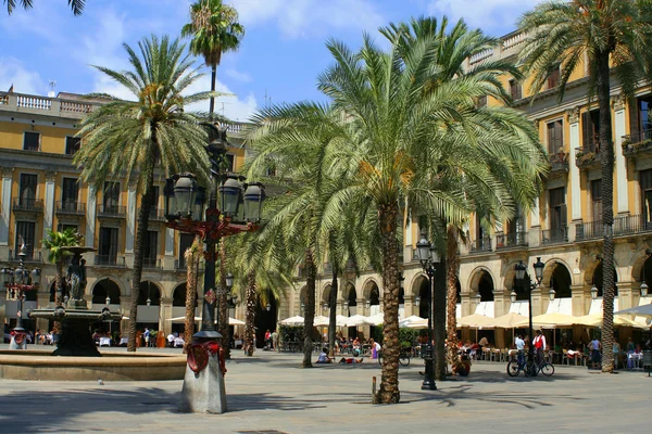 Spanien plaza — Stockfoto