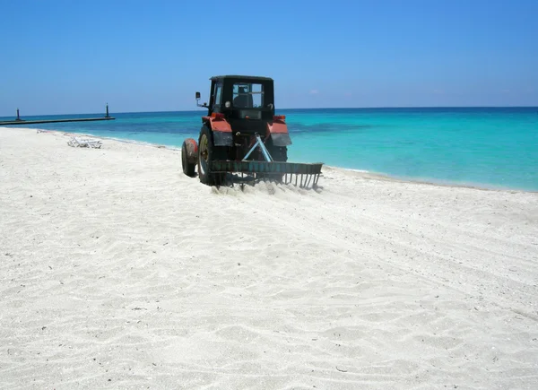 Limpieza de playa — Foto de Stock