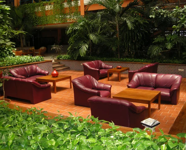 Lounge van het Hotel — Stockfoto