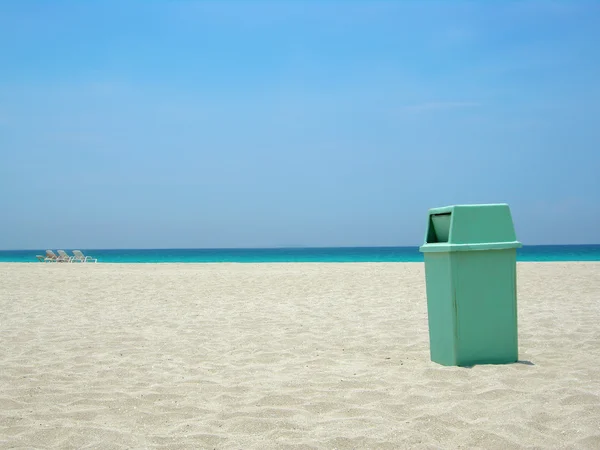 Καθαρή παραλία — Φωτογραφία Αρχείου