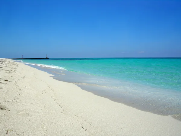 Pláž Varadero na Kubě — Stock fotografie