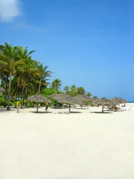 Plaży Varadero Kuba — Zdjęcie stockowe