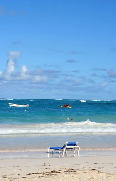 Тропический Карибский пляж — стоковое фото